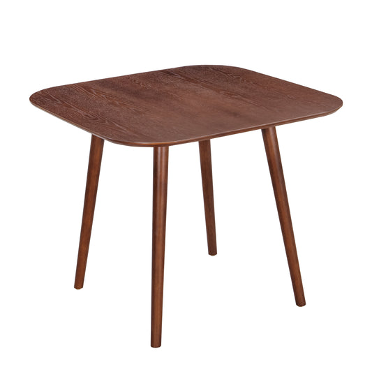 Milo Square Dining Table – 35", Walnut