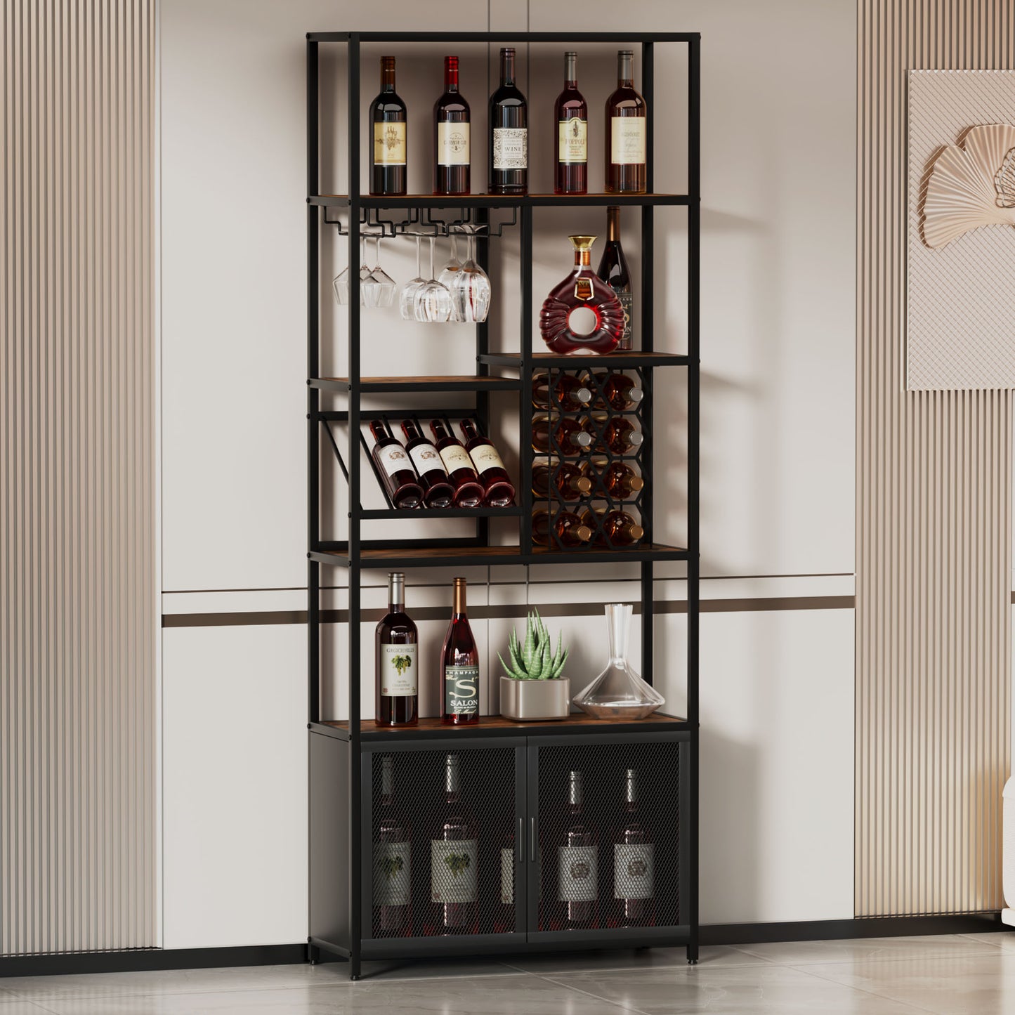 Standing Bar Cabinet