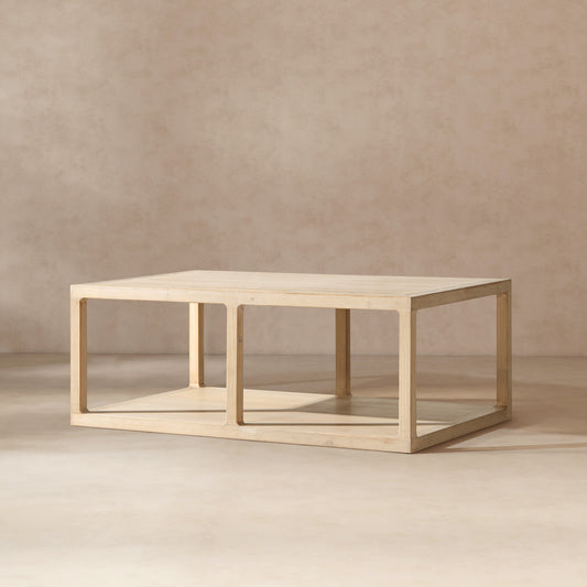 Ellis Open Frame Reclaimed Wood Coffee Table
