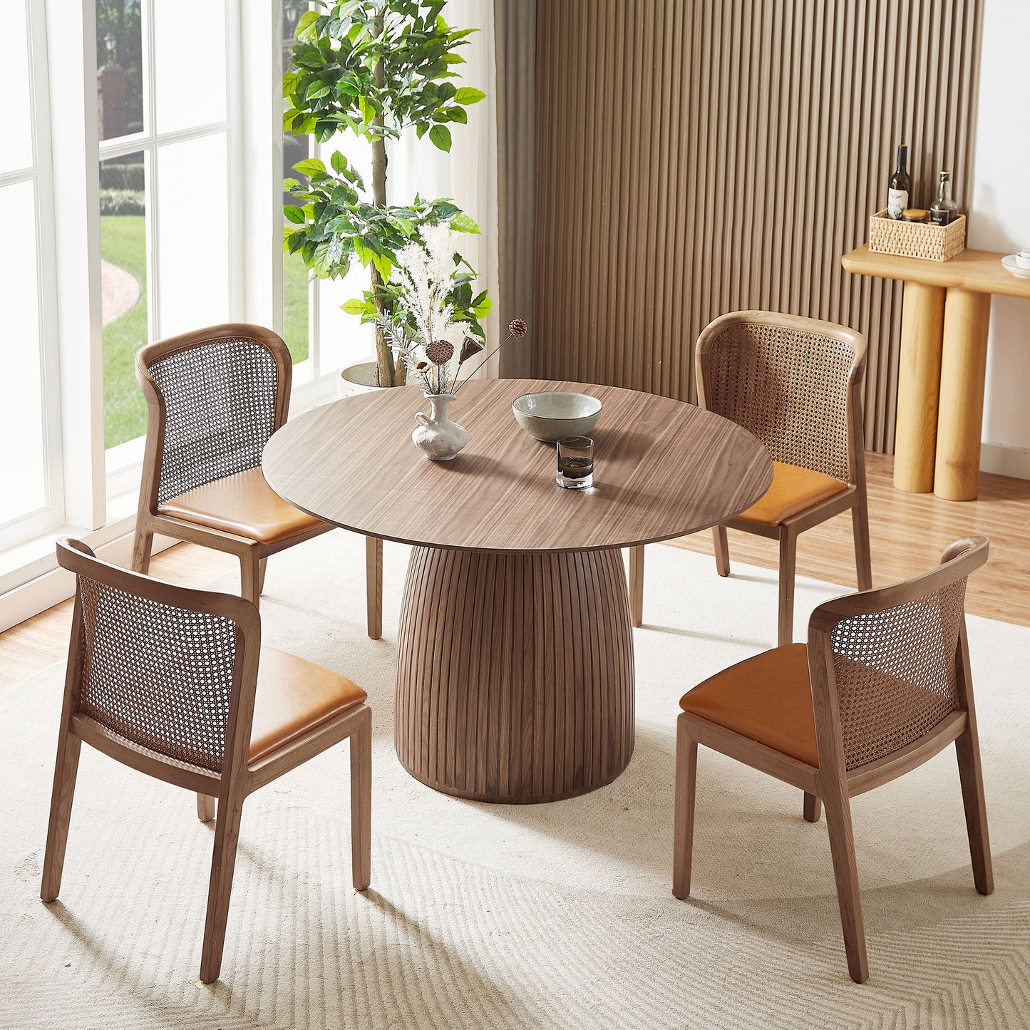 Pedestal Dining Table, 47"