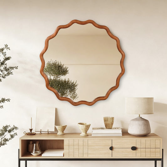Studio Scalloped Wall Mirror