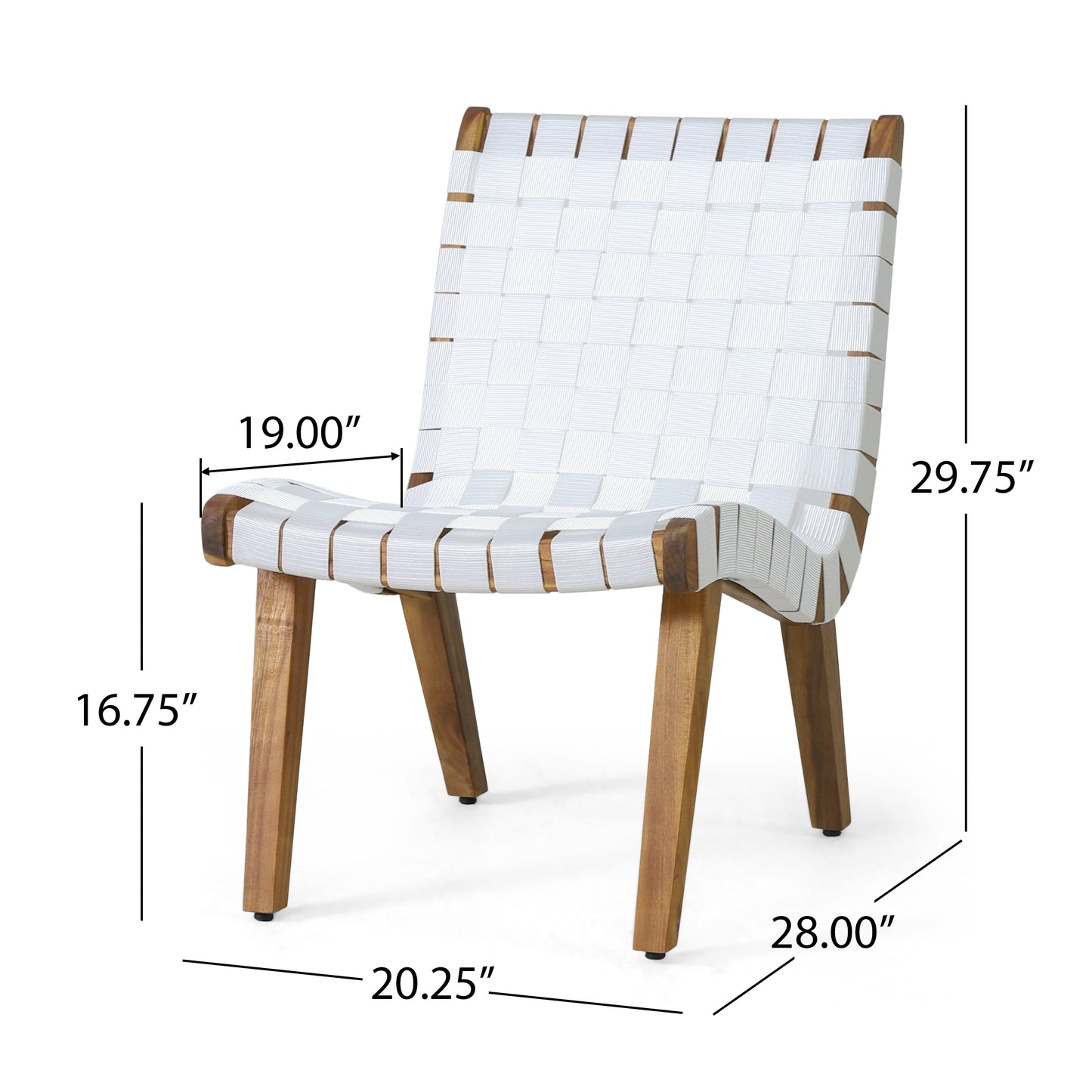 Santorini Acacia Outdoor Lounge Set