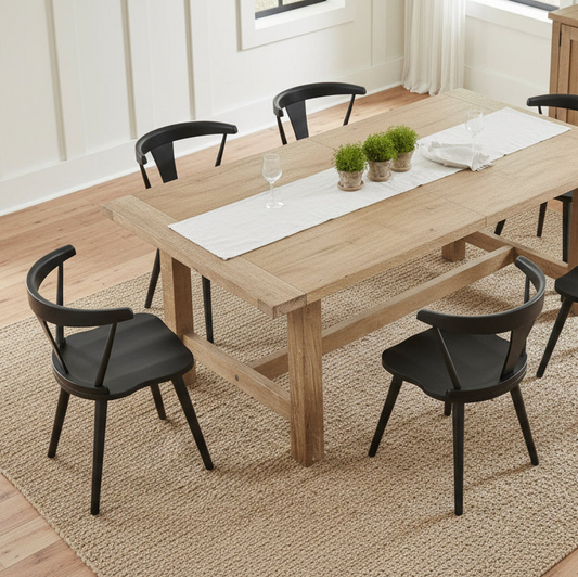 Westfield Sculpted Wood Dining Chairs – Set of 2