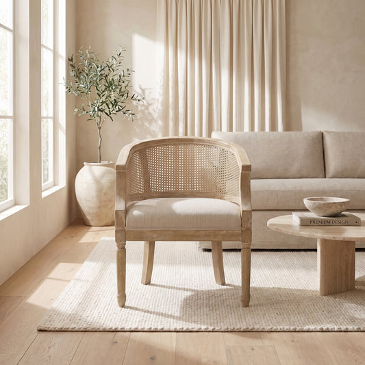 Margaux Cane Back Accent Chair