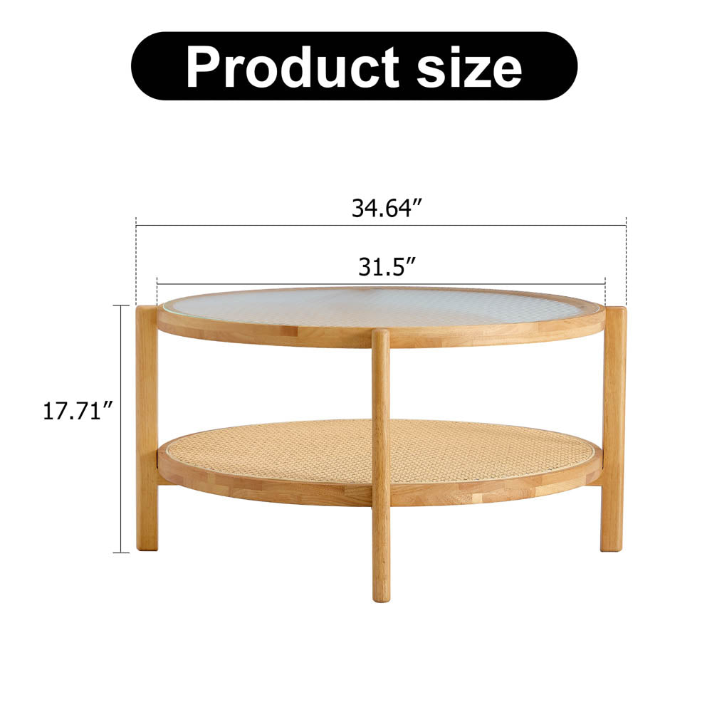 Modern Circular Coffee Table