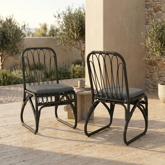 Orson Outdoor Dining Chairs — Set of 2