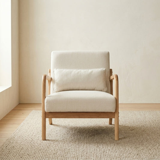 The Elias Chair in Natural Frame