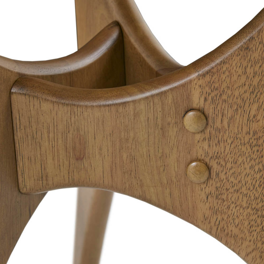 Triangle Wood Side Table