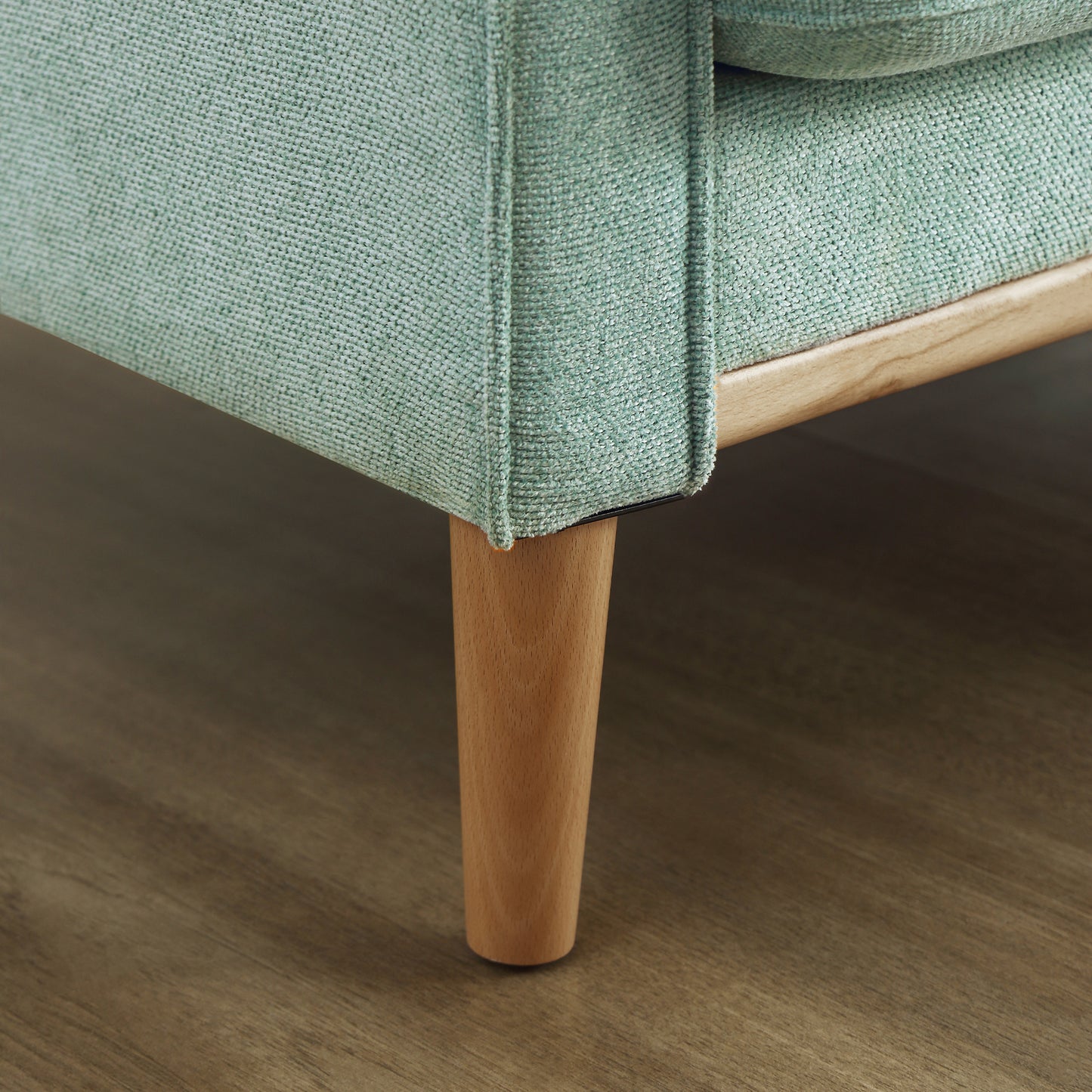 56" Grace Loveseat Sofa W/Waterproof Fabric, Baby Blue