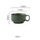 Wind Simple Dinnerware Collection, Dark Green