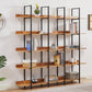 Ouvre 5-Tiered Bookcase, Oak