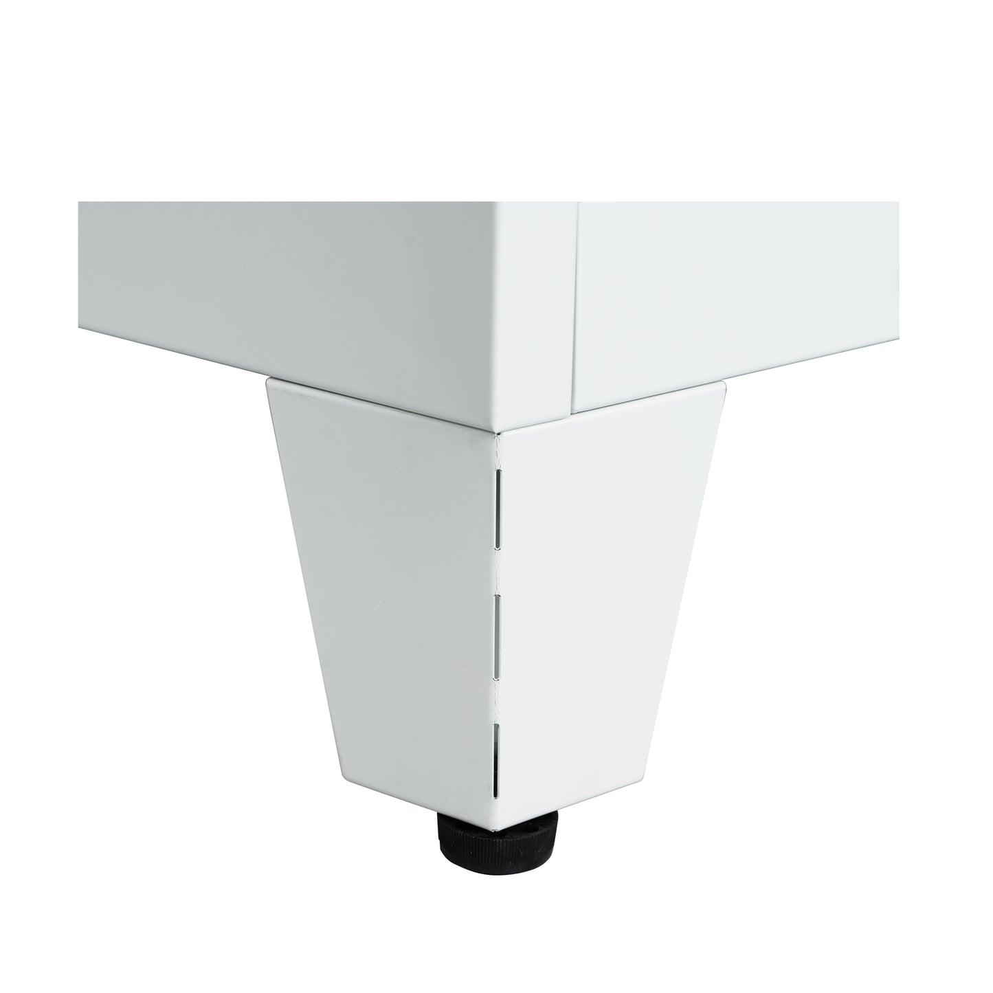 Harper Tall Storage Wardrobe with Drawers, White