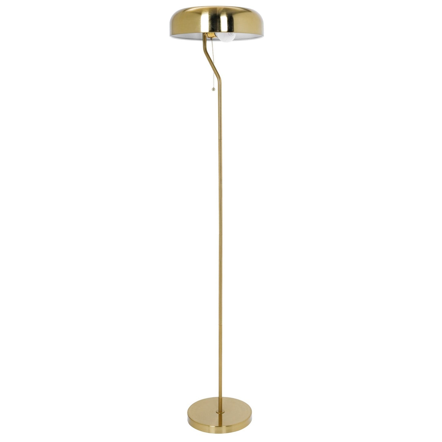Spectra Brass Dome Floor Lamp
