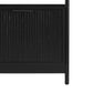 Transitional Narrow Bookshelf, Black