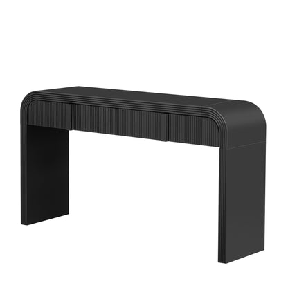 Pyrk Console Table, Black