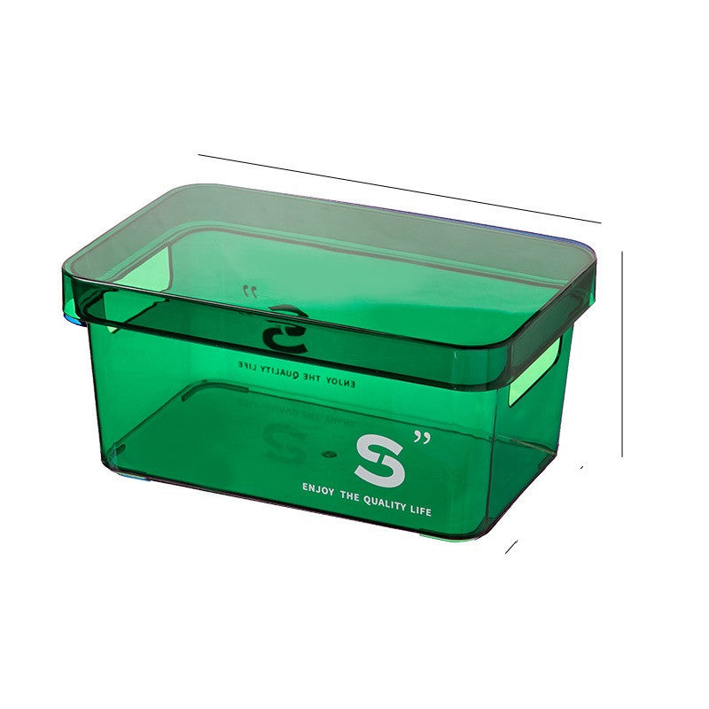 Transparent Colored Storage Box