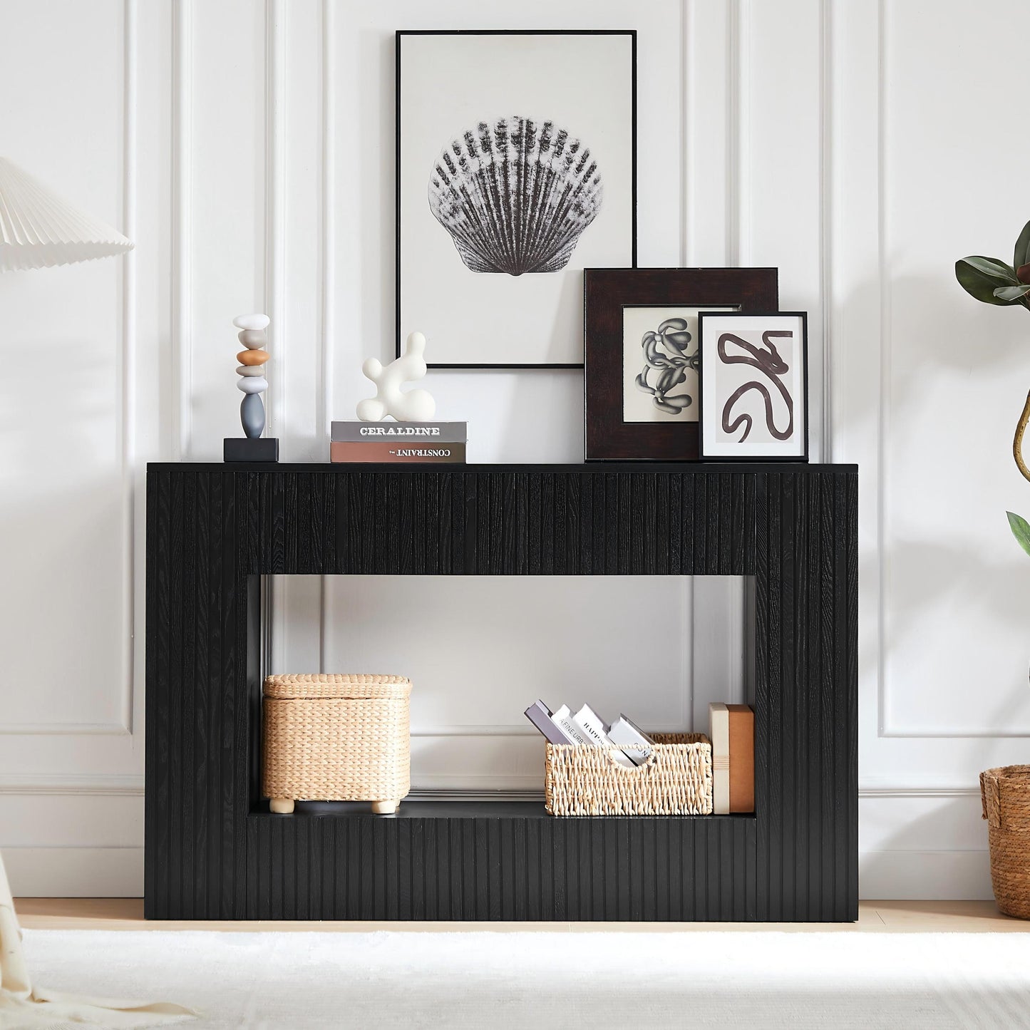 The Larsa Console Table - Black