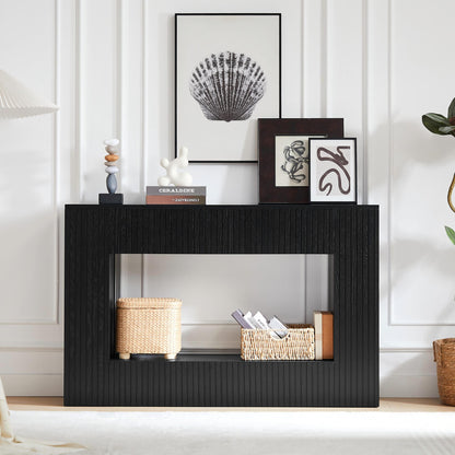 The Larsa Console Table - Black