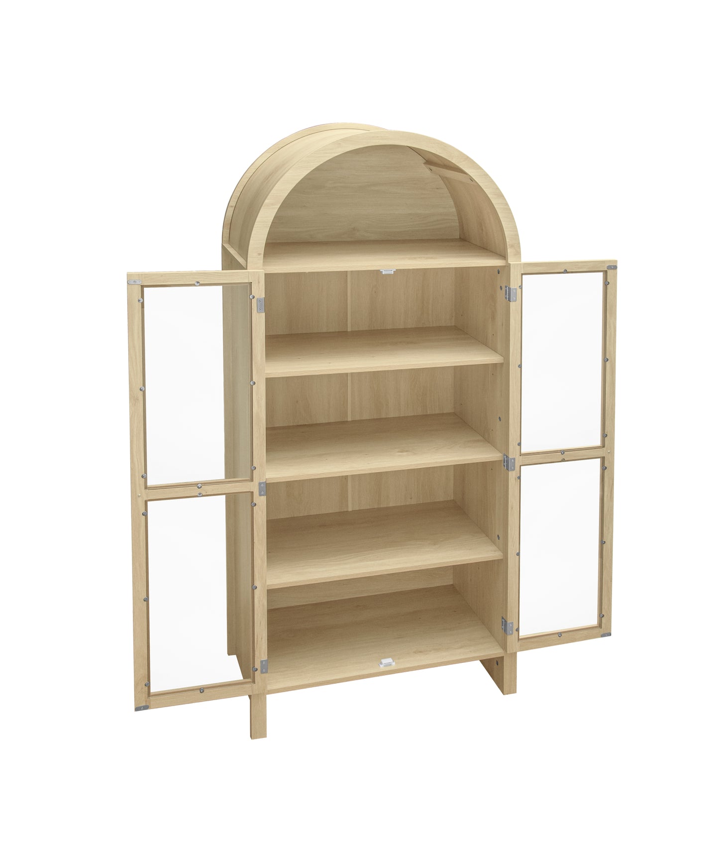 Lacy Arched Storage Cabinet