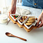 Christmas Tree Ceramic Snack Plate