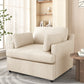 Mirod Oversized Accent Chair, Beige