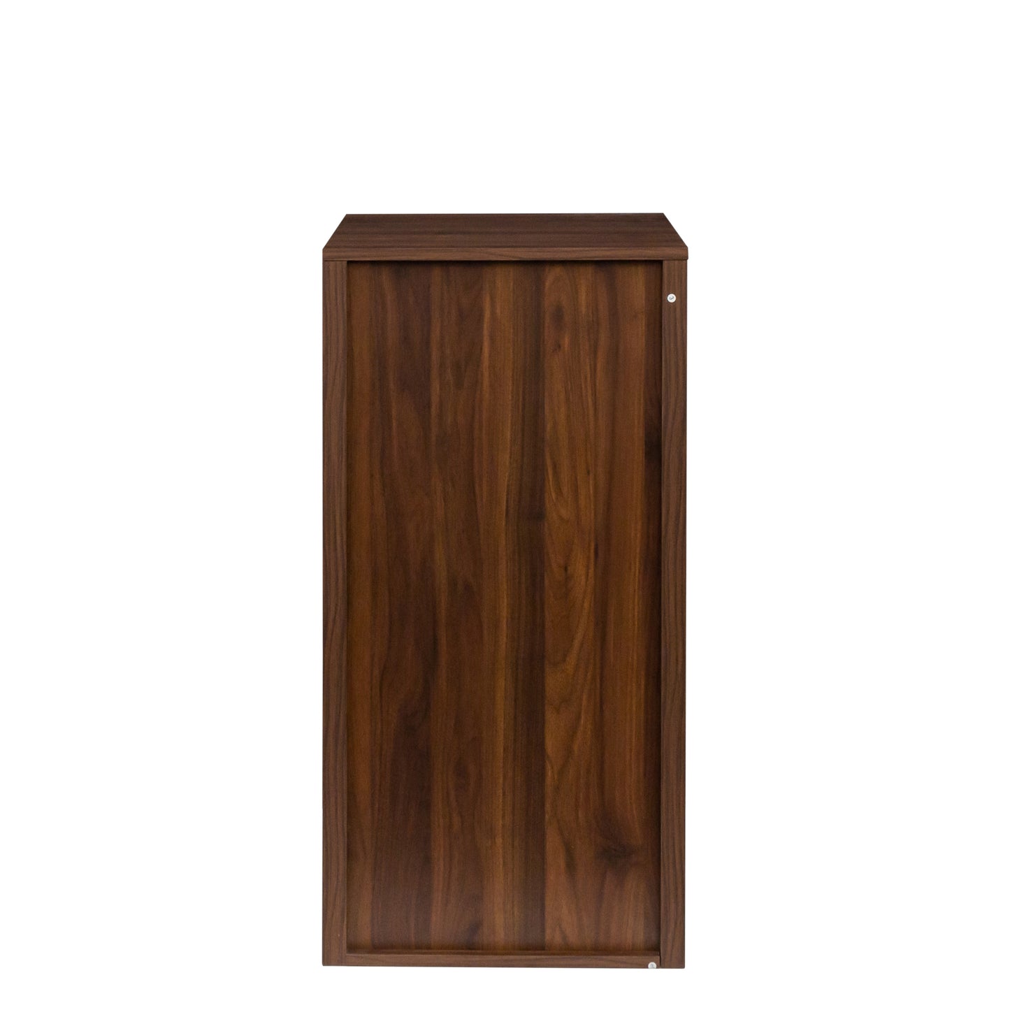 Harlan 32-Bottle Walnut Wine Storage Cabinet