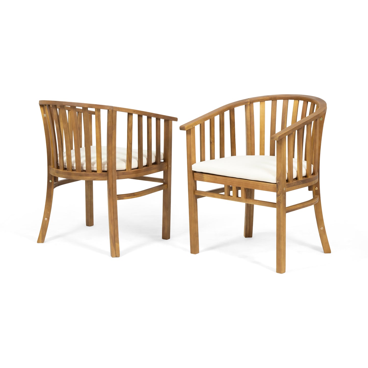 Alden Acacia Outdoor Dining Chair, Set of 2