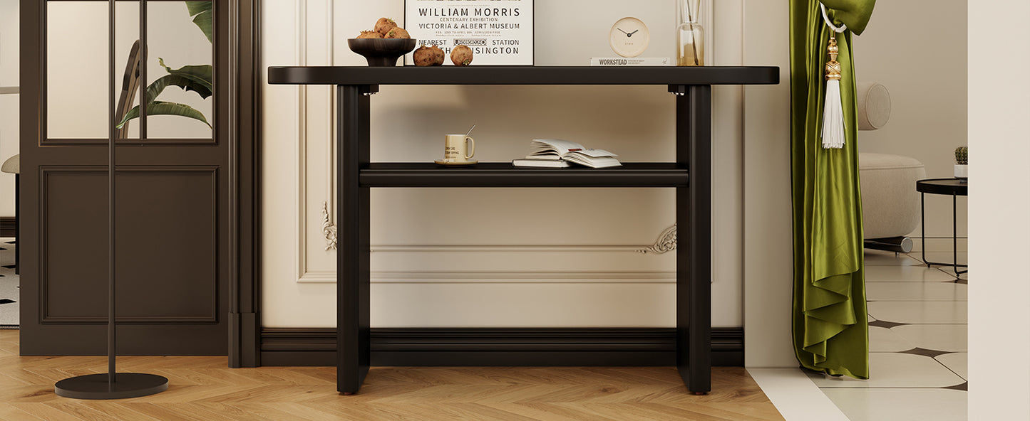 Kye Console Table, Black