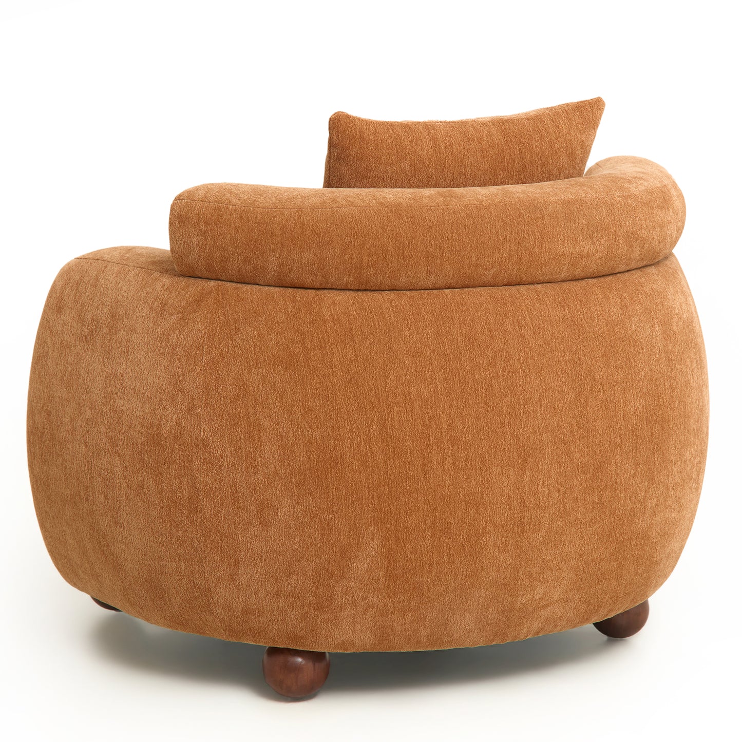 Lunara Bouclé Accent Chair, Tuscan