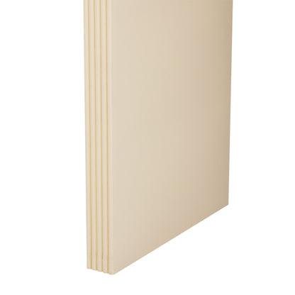 Pyrk Console Table, Apricot Cream