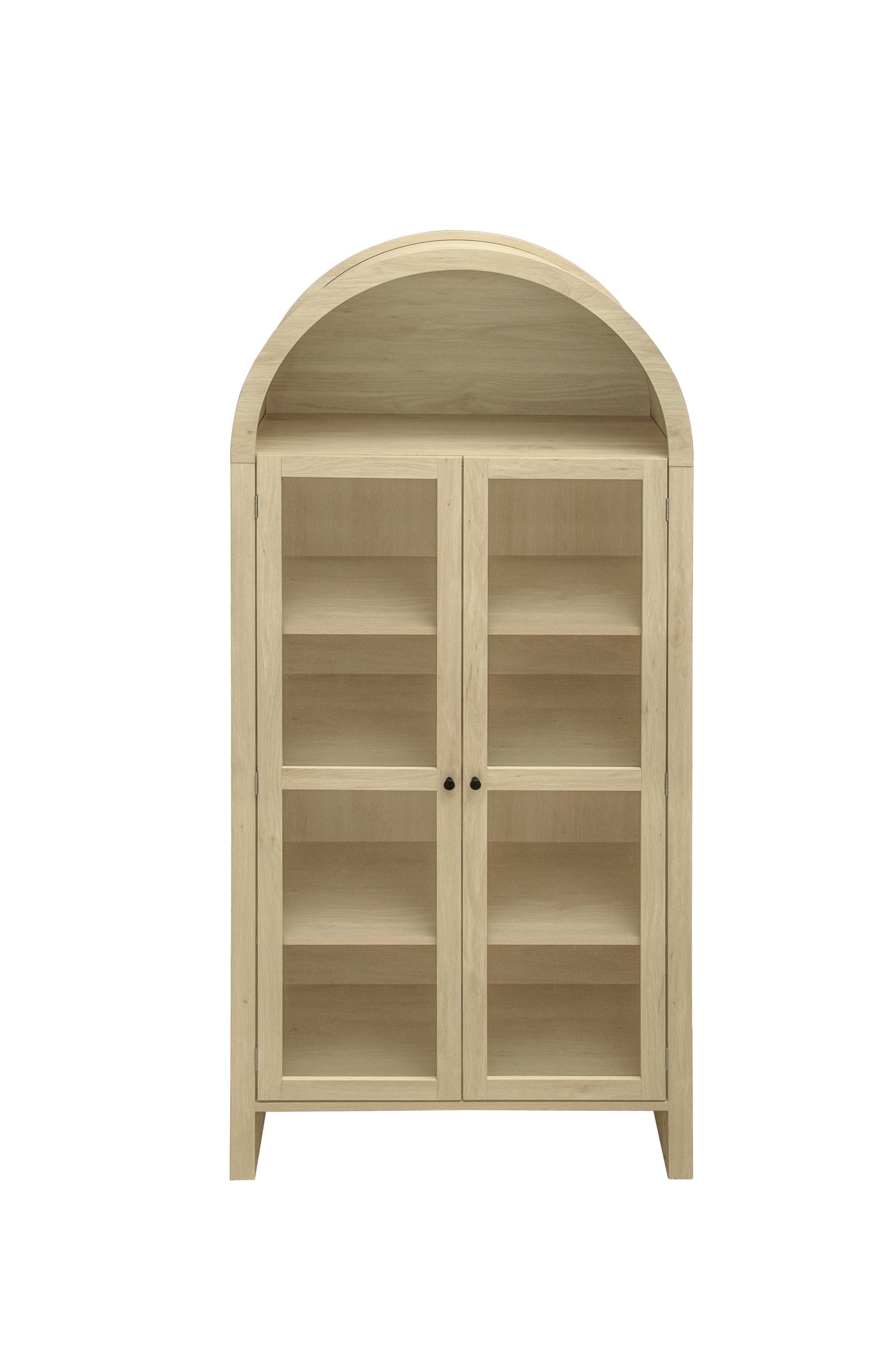 Lacy Arched Storage Cabinet