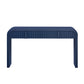 Pyrk Console Table, Navy Blue