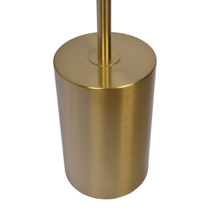 Harmony Brassed Gold Triple Spot Floor Lamp