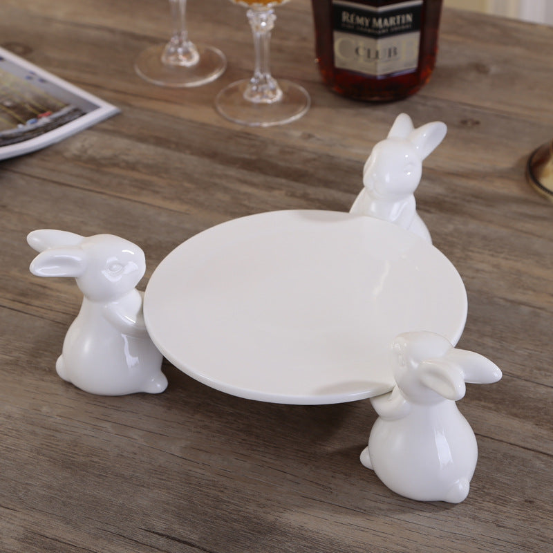 Rabbits Dessert Stand