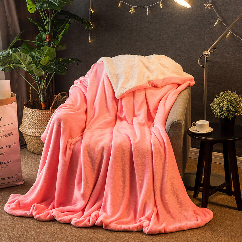 Soft Sherpa Throw Blanket