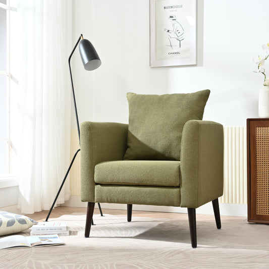 Laren Olive Green Armchair