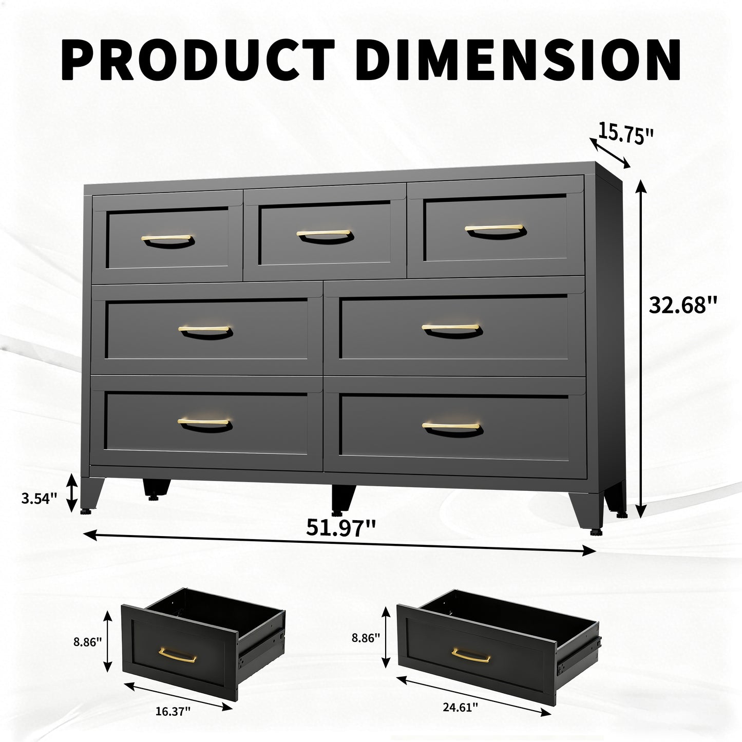 Camden Seven-Drawer Dresser