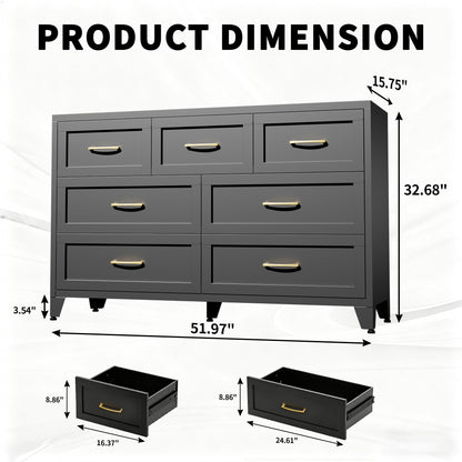 Camden Seven-Drawer Dresser