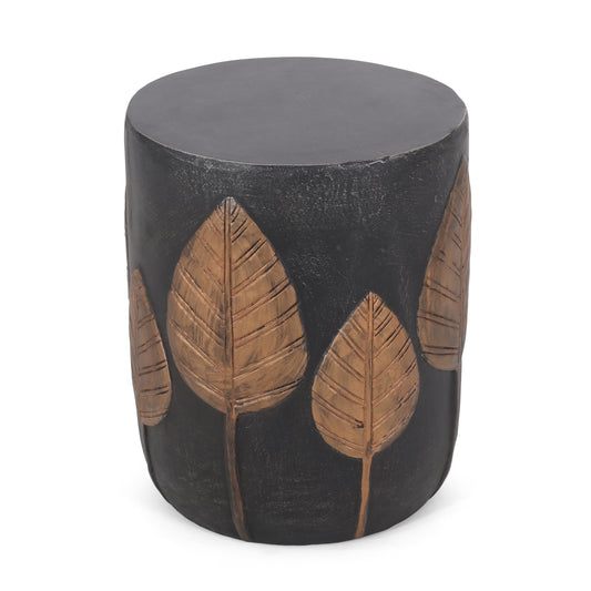 Solis Leaf Outdoor Side Table