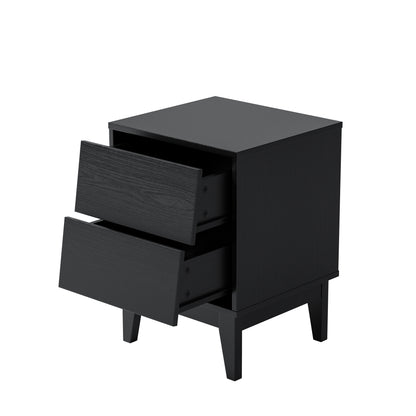 Kenton Nightstand, Set of 2, Black