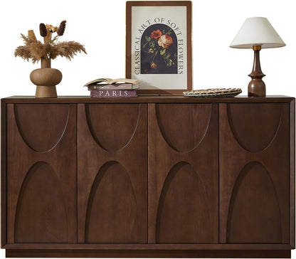 Arcadia Carved Wood Sideboard