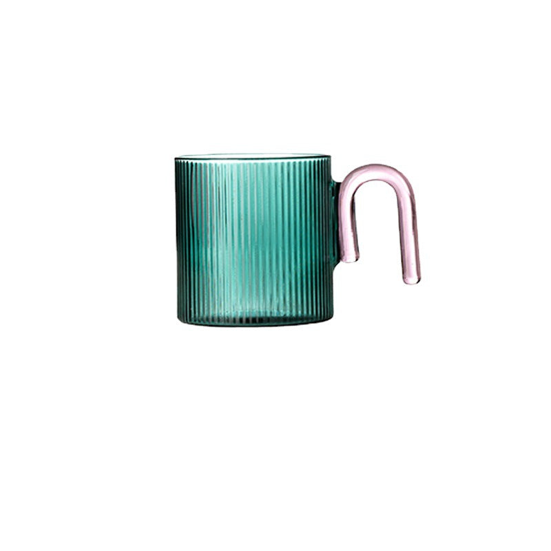 Colored Glass Mugs
