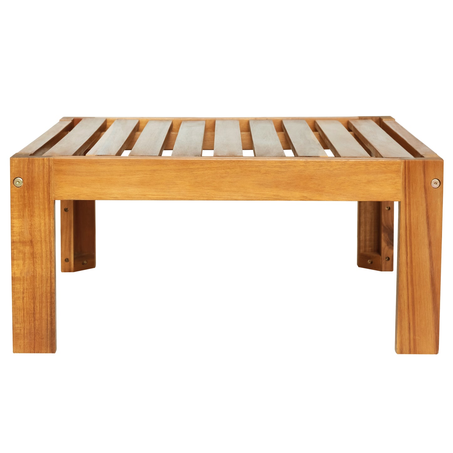Aldara Acacia Wood Outdoor Sectional, 5 Piece Set