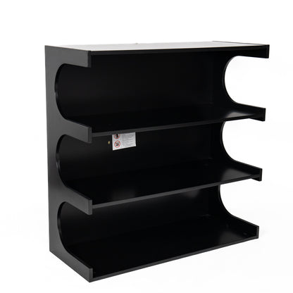 Noir 4-Tier Modular Bookcase & Coffee Table