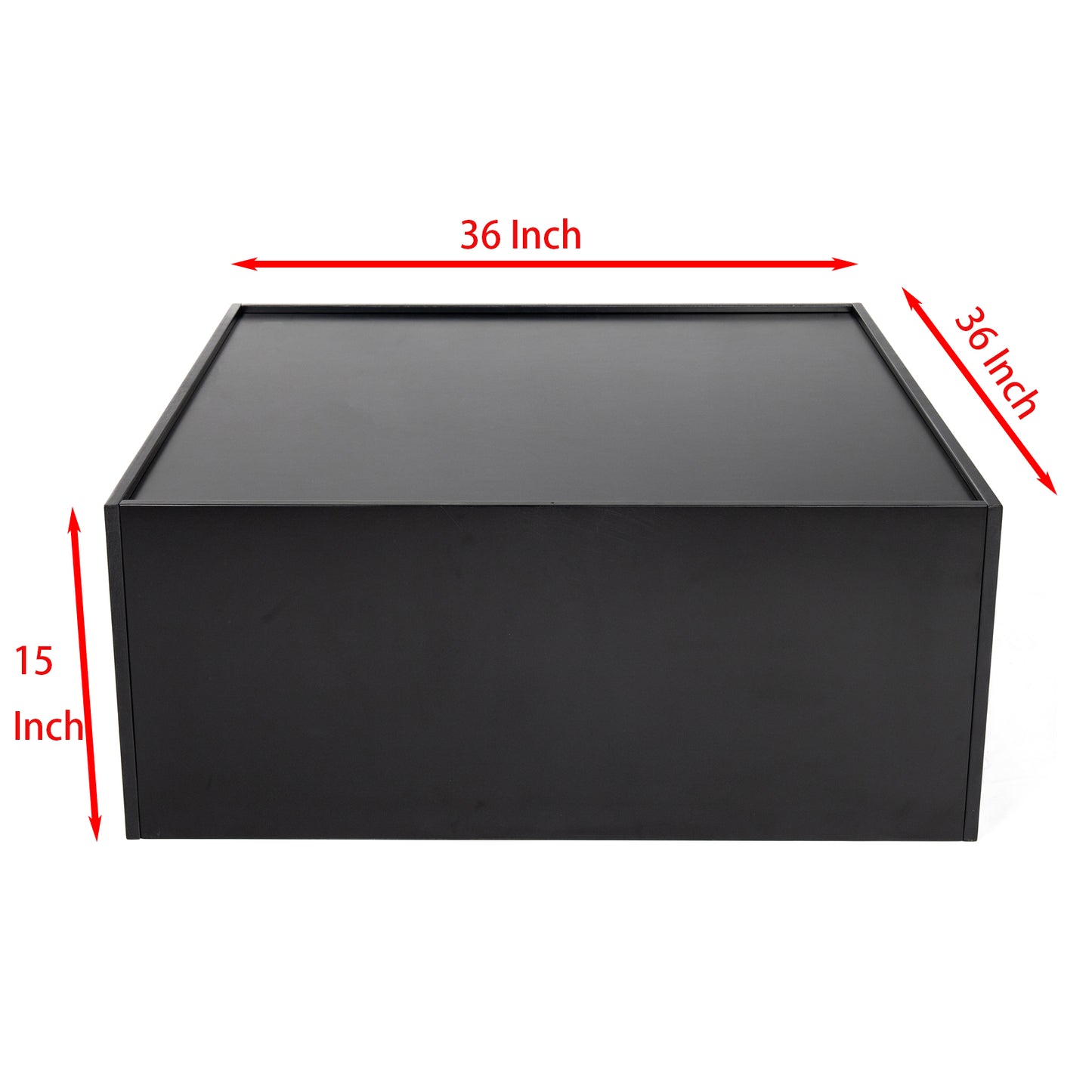 Noir 4-Tier Modular Bookcase & Coffee Table