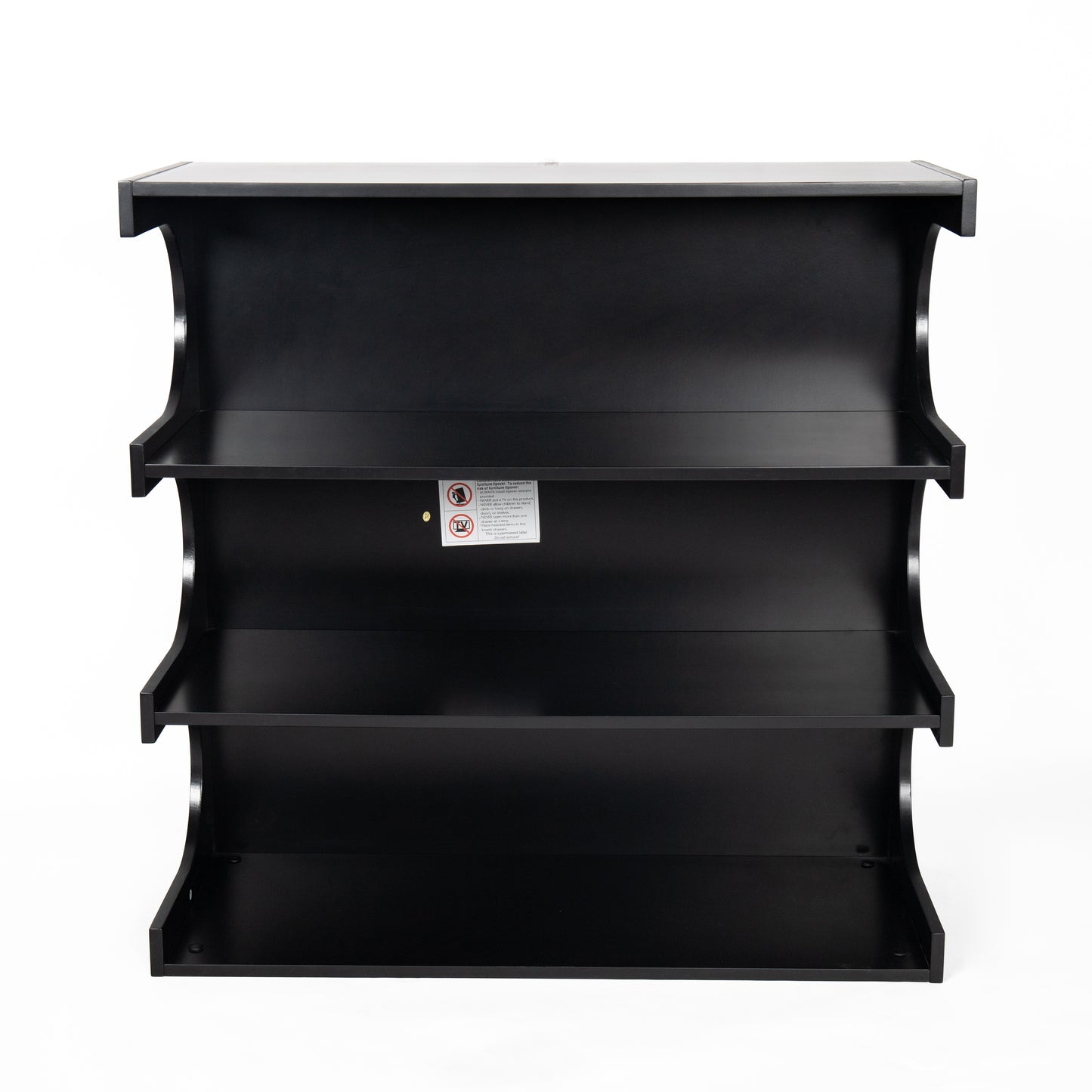 Noir 4-Tier Modular Bookcase & Coffee Table