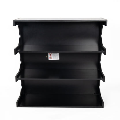 Noir 4-Tier Modular Bookcase & Coffee Table