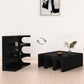 Noir 4-Tier Modular Bookcase & Coffee Table