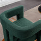 Alpine Set of 2 Barrel Accent Chairs, Emerald