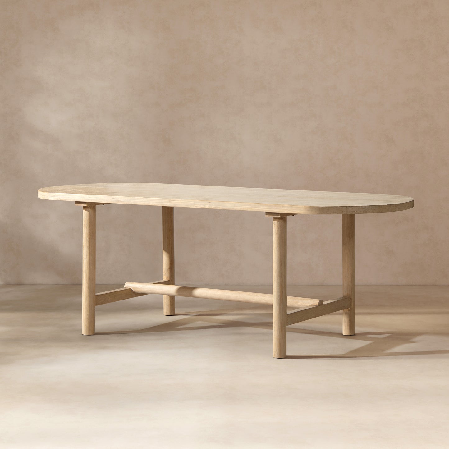Milo Oval Reclaimed Wood Dining Table